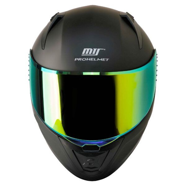 MTS M-801 GOLD Kapalı Kask MAT SİYAH