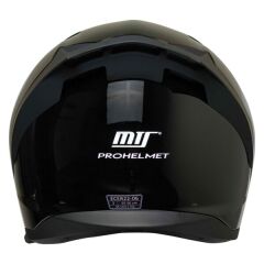 MTS M-801 GOLD Kapalı Kask MAT SİYAH